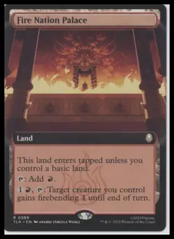 🔥 MTG Fire Nation Palace EA - Avatar: The Last Airbender Rare - Image 1