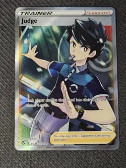 Judge TG25/TG30 SWSH12: Silver Tempest Trainer Gallery - Pokemon Card - NM - Image 1