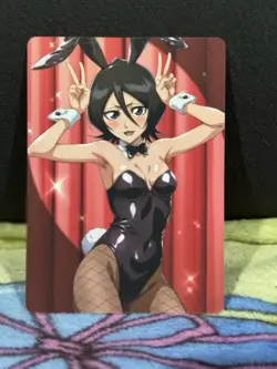 R18+ UNCENSORED KUCHIKI BLEACH WAIFU CARD (ASK FOR PHOTOS OF BACK OF CARD) - Image 1