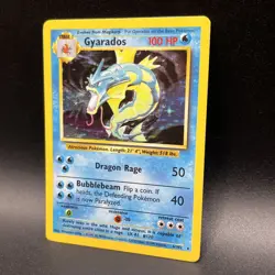 Gyarados 6/102 Base Set Holo Rare Pokemon Card Vintage/ Shark Bait $1 Auction - Image 4