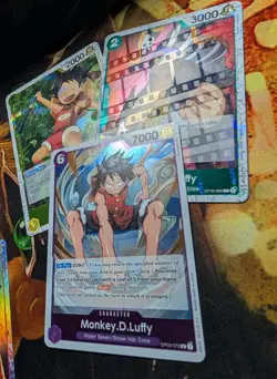Monkey.D.Luffy 10 Card Mixed Lot - One Piece TCG Near-Mint - Image 3