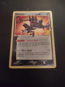 Pokemon TCG Holo Rare Ash Greninja Gold Star 2021 Pokemon Card 25th Anniversary - Image 2