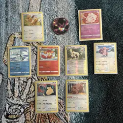 Pokemon TCG Darkrai Tin Collector W/50+ Cards & 2 Coins - Image 2