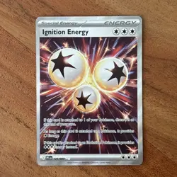 Pokemon TCG Ignition Energy Phantasmal Flames 124/094 Special Energy NM Card NM - Image 1