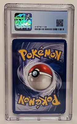 Machop 53/108 Reverse Holo Pokemon EX Power Keepers Stamp Card Graded CGC 7 NM - Image 4