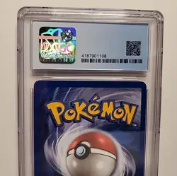 Machop 53/108 Reverse Holo Pokemon EX Power Keepers Stamp Card Graded CGC 7 NM - Image 5