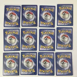 Pokemon Base Set 12 Card Lot With Holo Gyarados all ~LP-MP - Image 2