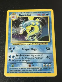 Pokemon Base Set 12 Card Lot With Holo Gyarados all ~LP-MP - Image 3