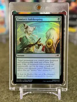 Tamiyo's Safekeeping FOIL #211 Kamigawa: Neon Dynasty NEO Magic MTG - Image 1