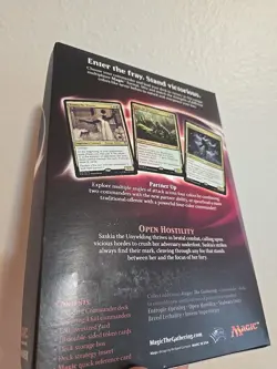 MTG Magic: The Gathering Commander Open Hostility Deck - Factory Sealed - Image 3