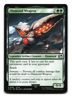 Diamond Weapon Magic the Gathering #0183 - Image 1