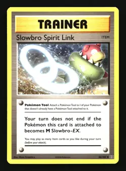 2016 Evolutions Slowbro Spirit Link Pokemon #86/108 - Image 1