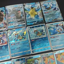 17*Lot Pokemon TCG Chinese VMAX/GX/ex Blastoise Squirtle Wartortle #18 KB72 - Image 3