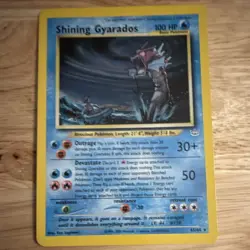 Pokemon Shining Gyarados 65/64 Neo Revelation Holo Secret Rare. - Image 1
