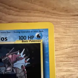 Pokemon Shining Gyarados 65/64 Neo Revelation Holo Secret Rare. - Image 3