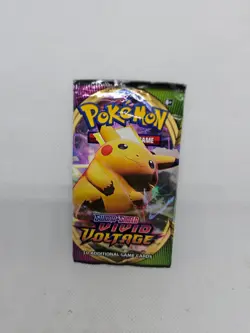 Pokemon Vivid Voltage Booster Pack Wrapper Pikachu Artwork Empty Sleeve - Image 1