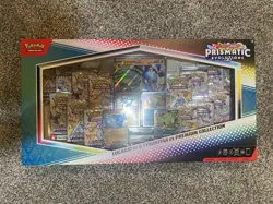 Pokemon Prismatic Evolution Lucario & Tyranitar EX Premium Collection - Image 1