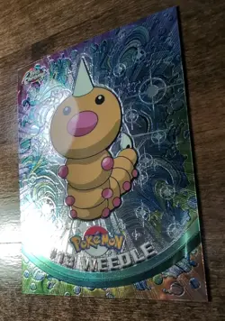 Pokemon Topps Chrome 2000 Weedle NM - Image 2