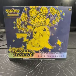 Surging Sparks SV08 Pokemon Center Elite Trainer Box ETB - Factory Sealed - Image 1