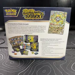 Surging Sparks SV08 Pokemon Center Elite Trainer Box ETB - Factory Sealed - Image 2