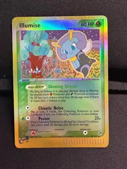Pokemon Ex Sandstorm Illumise Reverse Holo (38/100) NM - Image 1