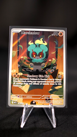 Pokemon Marshadow 146/132 Me01: Mega Evolution Holo Nm - Image 1