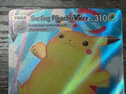POKEMON FULL ART SURFING PIKACHU VMAX 009/025 ULTRA RARE CELEBRATIONS 2021 LP-NM - Image 2