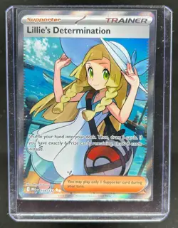 2025 Pokemon Mega Evolution Lillie's Determination Ultra Rare #169/132 - Image 1
