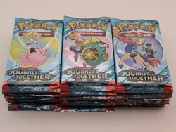 Lot of 30 Pokemon TCG Journey Together Booster Packs - New/Sealed/Loose - Image 1