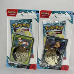 Pokemon TCG Scarlet And Violet Journey Together Sealed Blister Pack lot of 2 - Image 1