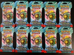 Pokemon TCG S&V Journey Together Factory Sealed Booster Pack Lot of 10 #13 - Image 1