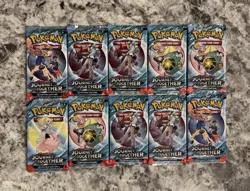 Pokemon TCG: Scarlet and Violet Journey Together Booster Pack Lot Of 10 (C) - Image 1