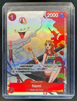 2022 One Piece Promotion Card Nami Gift Collection 2023 #OP01-016 - Image 1