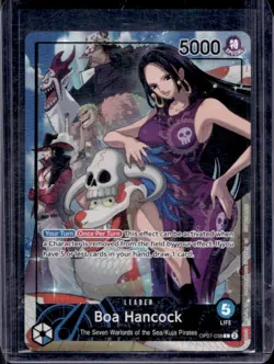 2024 One Piece 500 Years in the Future Boa Hancock PSA Promo Leader #OP07-038 - Image 1