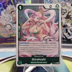 Shirahoshi OP11-030 R Foil One Piece A Fist of Divine Speed NM/M - Image 1