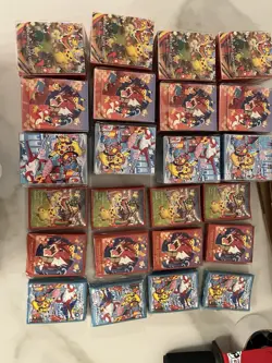 Pokemon Center Japan Tohoku, Hiroshima and Fukuoka Set Deck Box & Sleeves Lot2/4 - Image 2