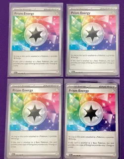 Pokemon TCG S&V Black Bolt Set: Prism Energy 086/086 - 4 Cards - Playset - Image 1