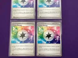 Pokemon TCG S&V Black Bolt Set: Prism Energy 086/086 - 4 Cards - Playset - Image 3