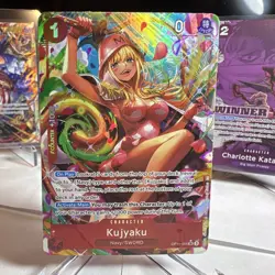 Bandai One Piece Card Game Kujyaku OP11-004 +1000 Counter Foil Special English - Image 1
