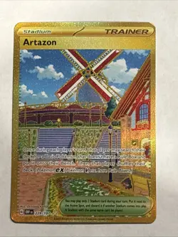 Pokemon TCG Artazon Hyper Rare Holo Card 229/197 Sv03: Obsidian Flames - Image 1