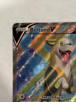 Pokemon TCG Boltund v Fusion Strike Holo Card 249/264 Full Art NM Condition - Image 2