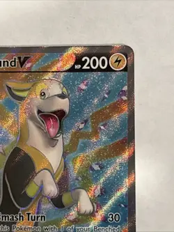 Pokemon TCG Boltund v Fusion Strike Holo Card 249/264 Full Art NM Condition - Image 3