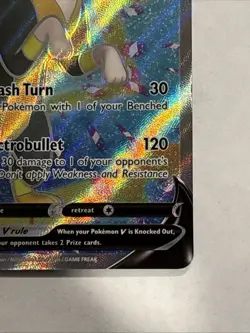 Pokemon TCG Boltund v Fusion Strike Holo Card 249/264 Full Art NM Condition - Image 4