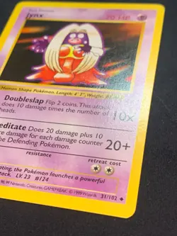 JYNX (SHADOWLESS) - 031/102 - BASE SET - POKEMON CARD - LP - Image 3