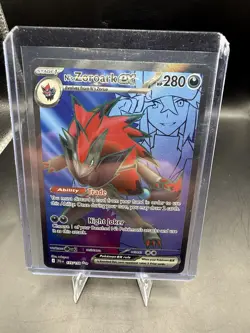 Pokemon TCG N's Zoroark EX Holo Ultra Rare Card Journey Together 175/159 - Image 1