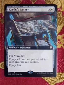 Extended Kemba's Banner Phyrexia: All Will Be One Magic The Gathering MTG card - Image 1