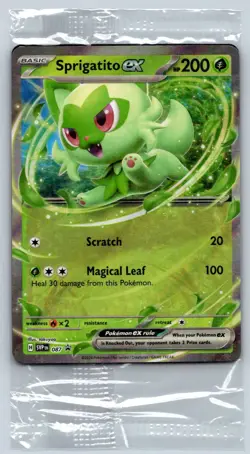 SV: Scarlet & Violet Promo Cards #087 Sprigatito ex - Image 1