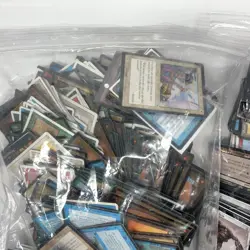 8.5 Lbs. Lot of Vintage Magic The Gathering Cards - Image 2