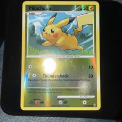 Pikachu Pokemon Trading Card Game card from the Supreme Victors set Reverse Holo - Image 1