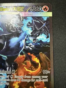 Mega Charizard X EX 125/094 Holo Special Illustration Rare Pokemon TCG Card - Image 3